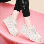 Damen Modische Plateau-Sneaker mit ergonomischer Sohle und trendigem Design R&B