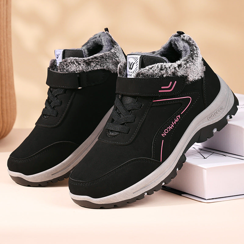 Damen Winterstiefel mit wärmendem Innenfutter und rutschfester Sohle R&B