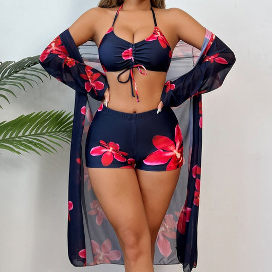 Damen Bademode-Set mit floralem Design R&B