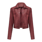 Damen modische kurz geschnittene jacke