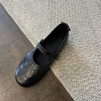 Damen Komfortable und elegante Ballerinas mit verstellbarem Riemchen R&B