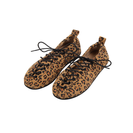 Damen Freizeit-Sneaker aus feinem Leder mit raffiniertem Geflecht R&B