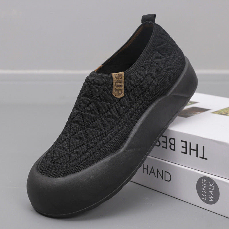 Damen Bequeme Freizeitschuhe mit flexiblem Strick-Obermaterial R&B