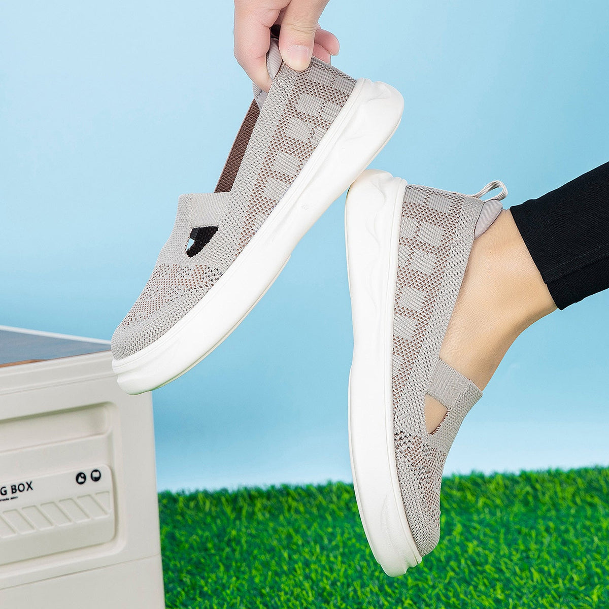 Damen Atmungsaktive Sneakers R&B
