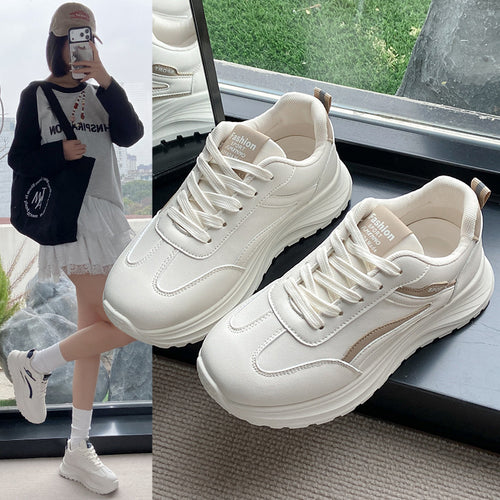 Damen Sportliche Chunky Sneakers mit ultraweicher Dämpfung und ergonomischem Design R&B