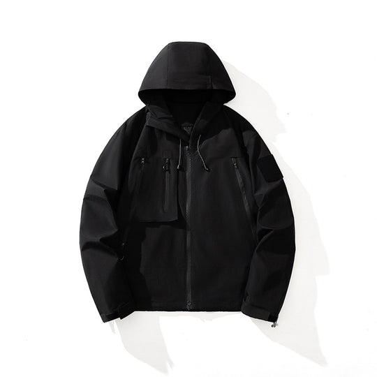 Herren technische Multifunktionsjacke mit praktischen Taschen R&B