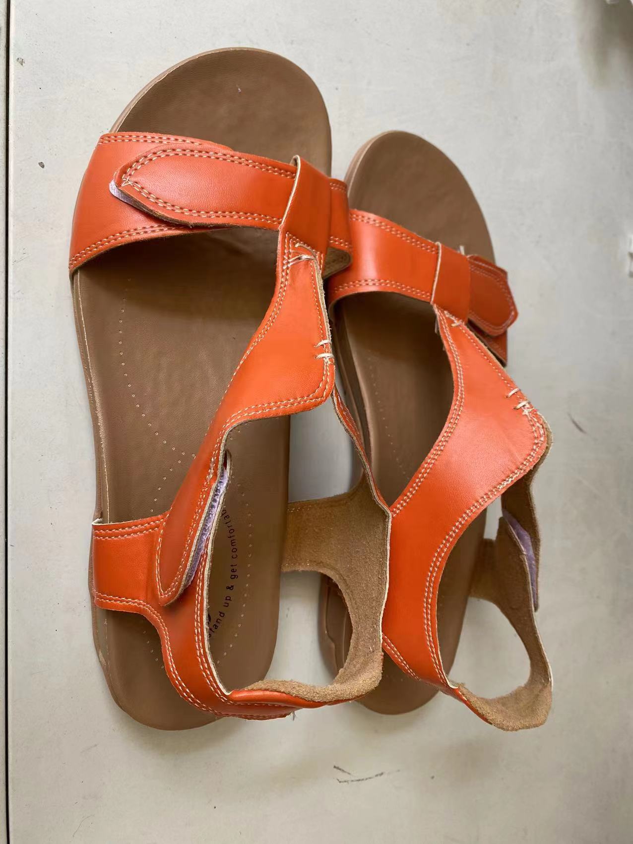 Damen Komfortable Sandalen mit verstellbaren Riemen