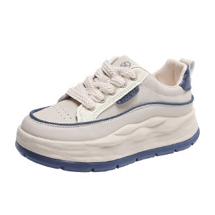 Damen trendige Chunky Sneakers mit gepolsterter Sohle und sportlichem Design R&B