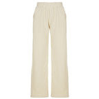 Damen Flauschige Jogginghose mit elastischem Bund und Seitennahttaschen R&B