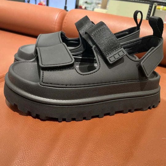 Damen Sportliche Sandalen mit ergonomischem Fußbett und rutschfester Sohle R&B