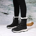 Damen Winterstiefel mit nachhaltiger Isolierung und rutschfester Sohle R&B