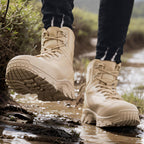Herren robuste Outdoor-Boots mit atmungsaktiver und rutschfester Sohle R&B