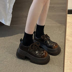 Damen modische Schnürschuhe mit rutschfester Sohle und innovativem Design R&B