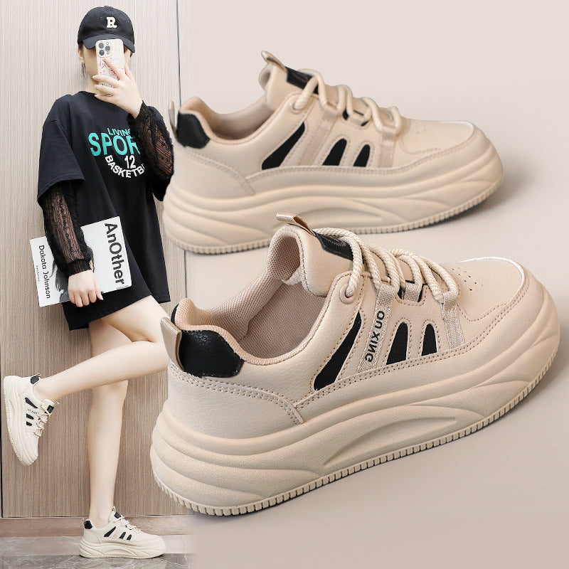 Damen Sportliche Sneakers mit dämpfender Laufsohle und atmungsaktiver Obermaterialstruktur R&B