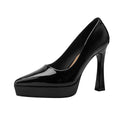 Damen Glamouröse High Heels mit Plateau und spitz zulaufendem Design