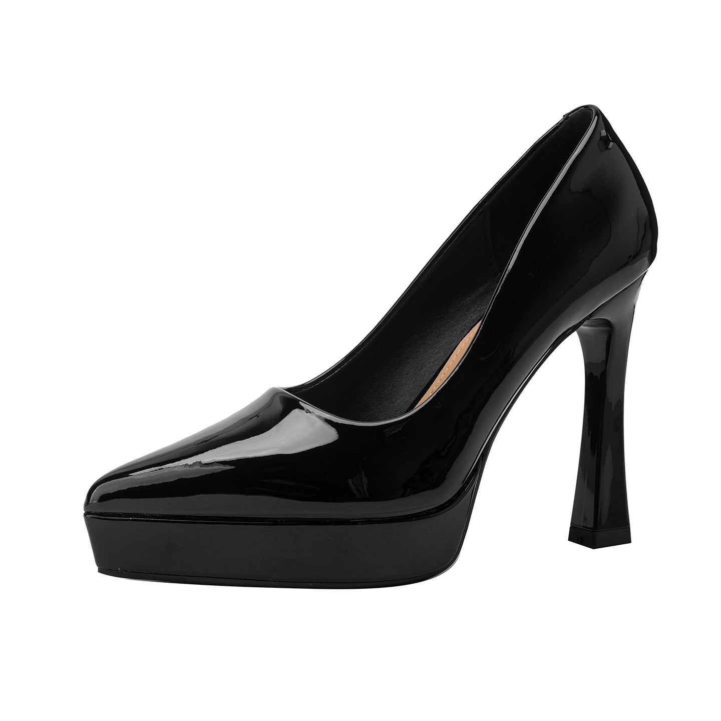 Damen Glamouröse High Heels mit Plateau und spitz zulaufendem Design