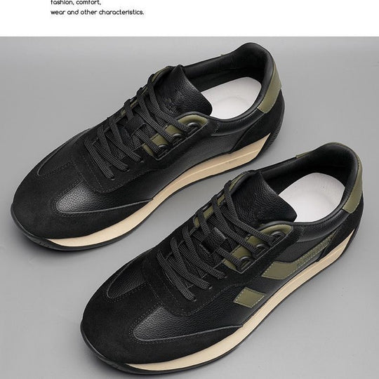 Damen Sportliche Sneakers mit strapazierfähigem Wildleder und atmungsaktiver Struktur R&B