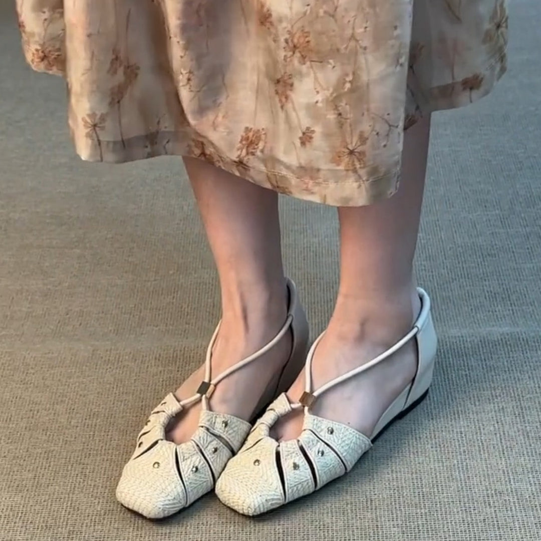 Damen Sandalen mit elegantem Riemchendesign und modischen Akzenten R&B
