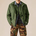 Herren Funktionsjacke mit praktischen Taschen und abnehmbarem Kapuzenkragen R&B