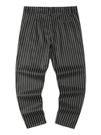 Herren elegante Slim-Fit Jeans im modernen Streifenmuster
