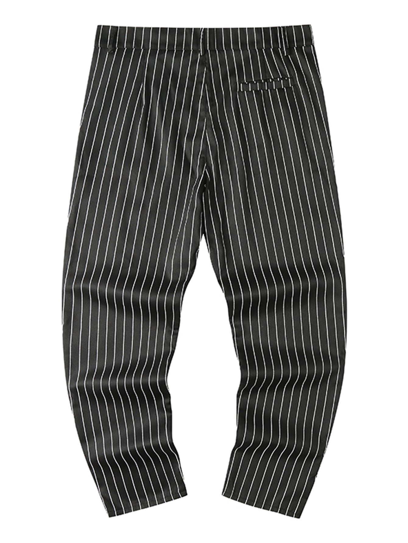 Herren elegante Slim-Fit Jeans im modernen Streifenmuster