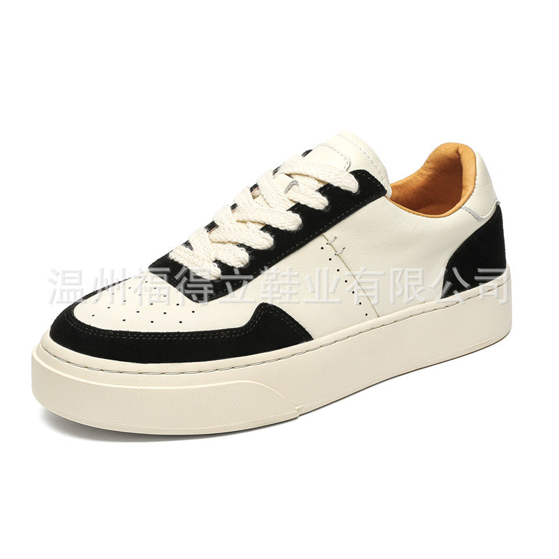 Damen Bequeme Leder Sneaker