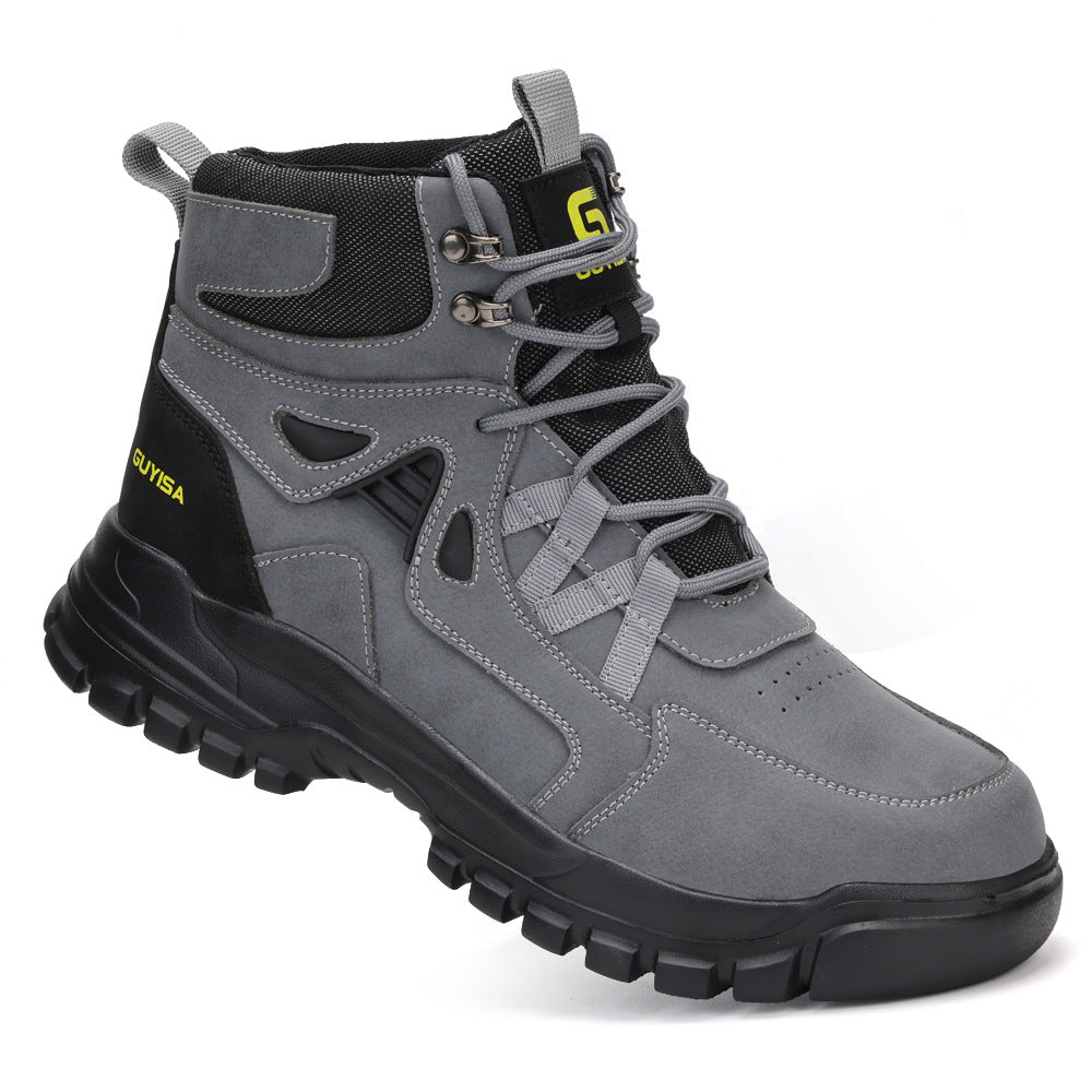 Herren multifunktionale Outdoor-Schuhe mit robustem Knöchelschutz und rutschfester Sohle R&B
