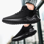 Damen Sneakers mit atmungsaktivem Mesh-Obermaterial und rutschfester Sohle R&B