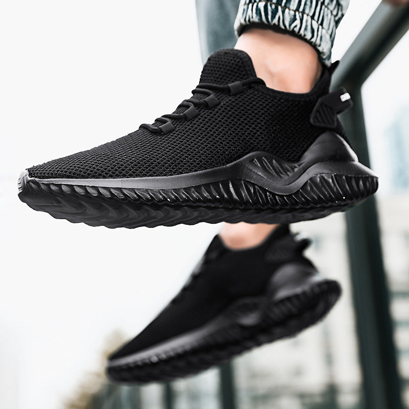 Damen Sneakers mit atmungsaktivem Mesh-Obermaterial und rutschfester Sohle R&B