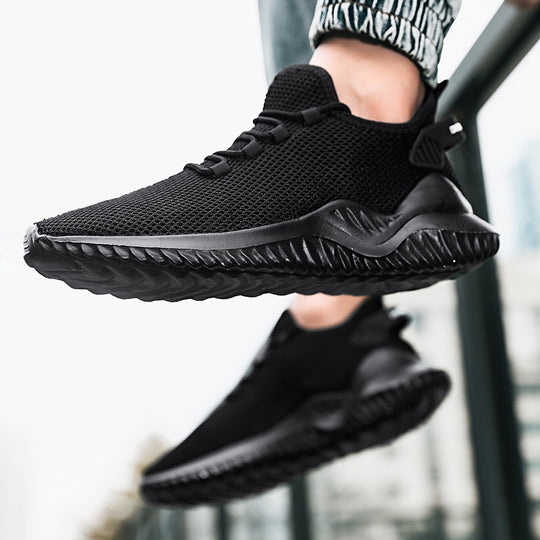 Damen Sneakers mit atmungsaktivem Mesh-Obermaterial und rutschfester Sohle R&B