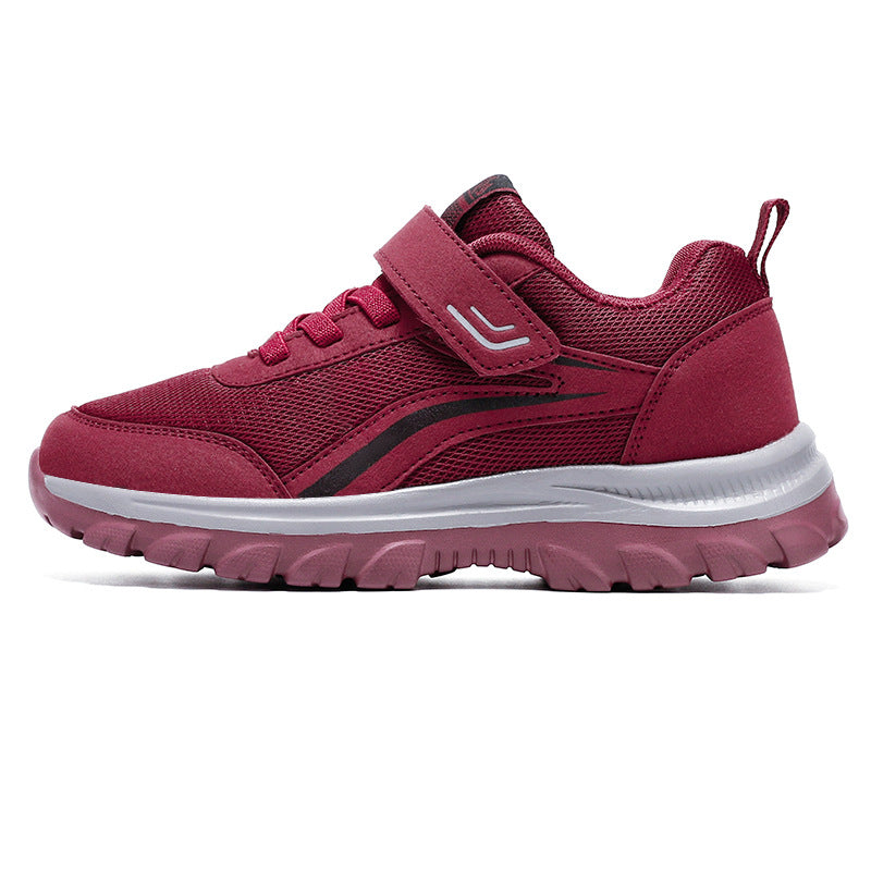 Damen Sportschuhe mit verstellbarem Klettverschluss und atmungsaktiver Oberflächenstruktur R&B