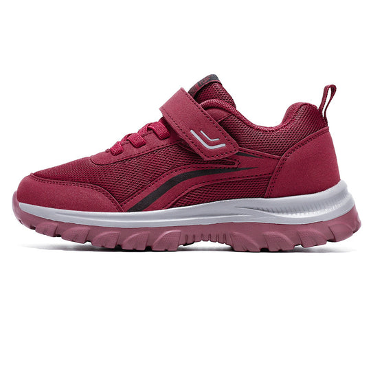 Damen Sportschuhe mit verstellbarem Klettverschluss und atmungsaktiver Oberflächenstruktur R&B