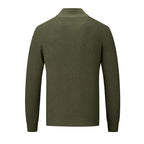 Herren Strickjacke mit hohem Kragen R&B