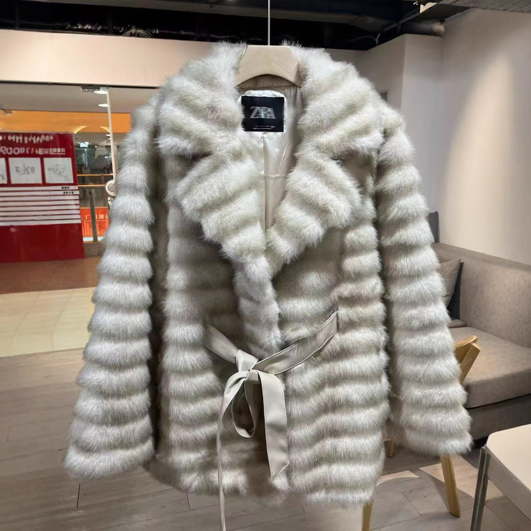 Damen kuschelige Oberbekleidung R&B
