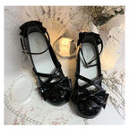 Damen elegante Sling Sandalen mit Schleifchen R&B