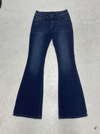 Damen Schlagjeans mit hohem Bund und eleganter Waschung R&B