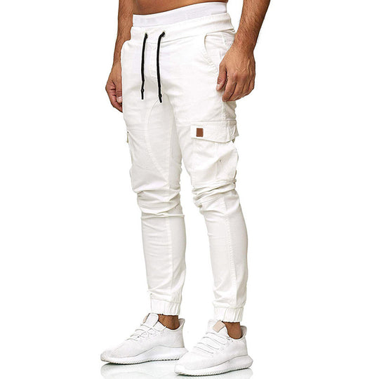 Herren Cargo-Jogginghose mit elastischem Bund und praktischen Seitentaschen R&B