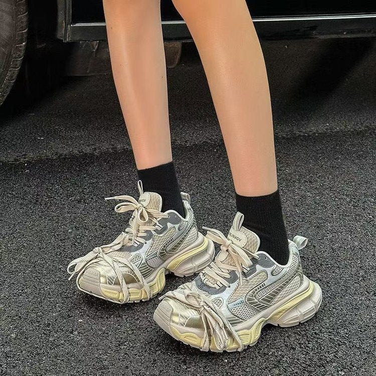 Damen Sportliche Chunky Sneakers mit innovativer Dämpfungstechnologie R&B