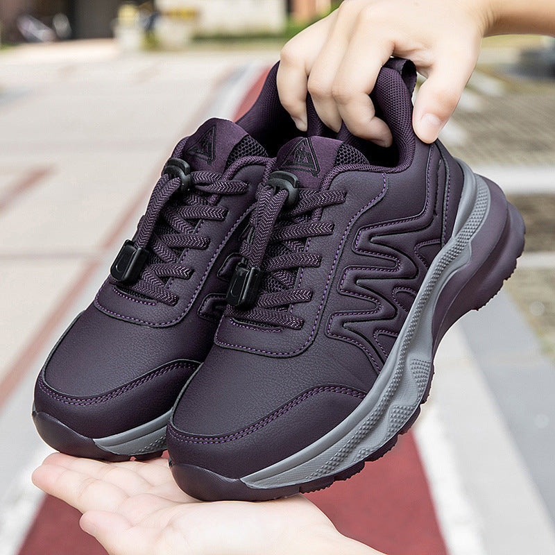Damen Sportliche Sneakers mit rutschfester Sohle und innovativem Schnellschnürsystem