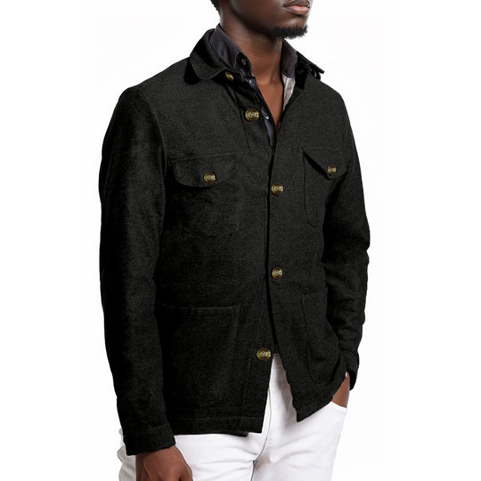 Herren modische Outdoor Jacke mit praktischen Taschen R&B