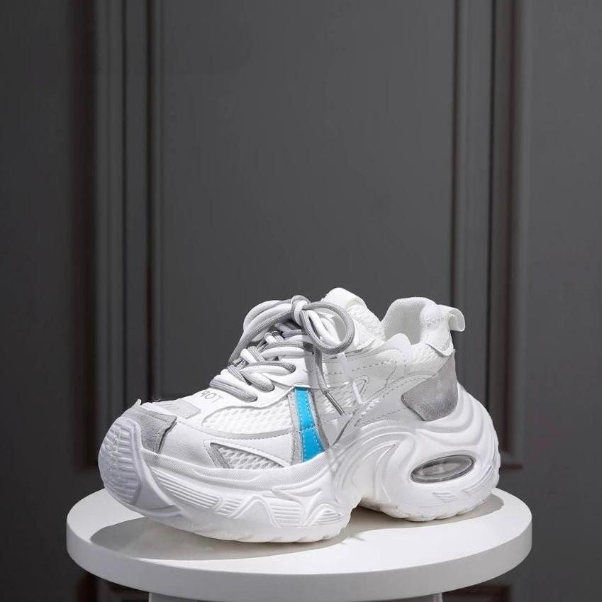 Damen Sportliche Sneaker mit innovativem Dämpfungssystem und atmungsaktiver Oberflächenstruktur