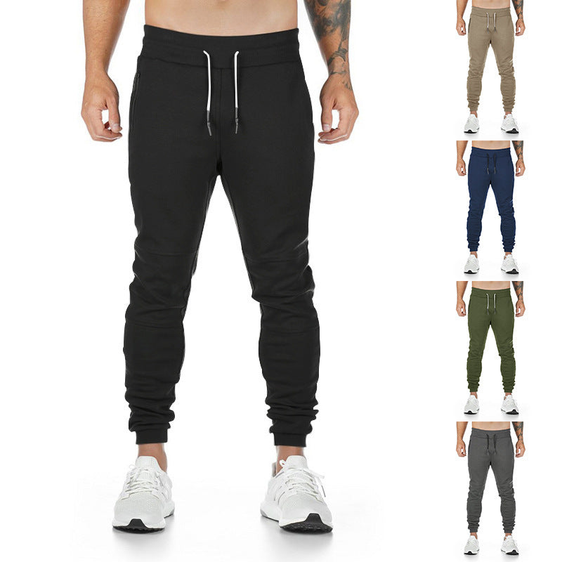 Herren Sportliche Jogginghose mit praktischen Reißverschlusstaschen R&B