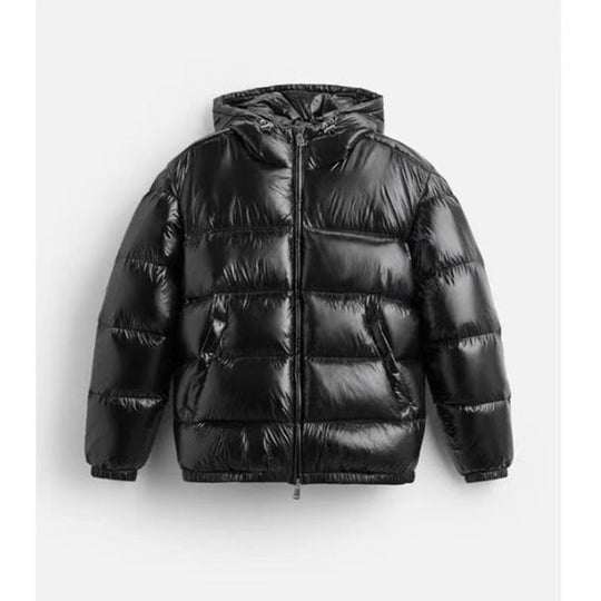 Damen Daunenjacke mit hochschließendem Kragen R&B