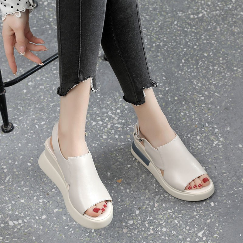 Damen Komfortable und elegante Keil-Sandalen