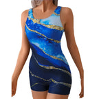 Damen Sportlicher Badeanzug mit atmungsaktivem Material R&B