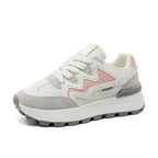 Damen Sportliche Freizeitsneaker mit atmungsaktiver Mesh-Oberfläche und dämpfender Laufsohle R&B