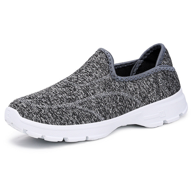 Damen Bequeme und atmungsaktive Slip-On Freizeitschuhe mit elastischem Obermaterial R&B