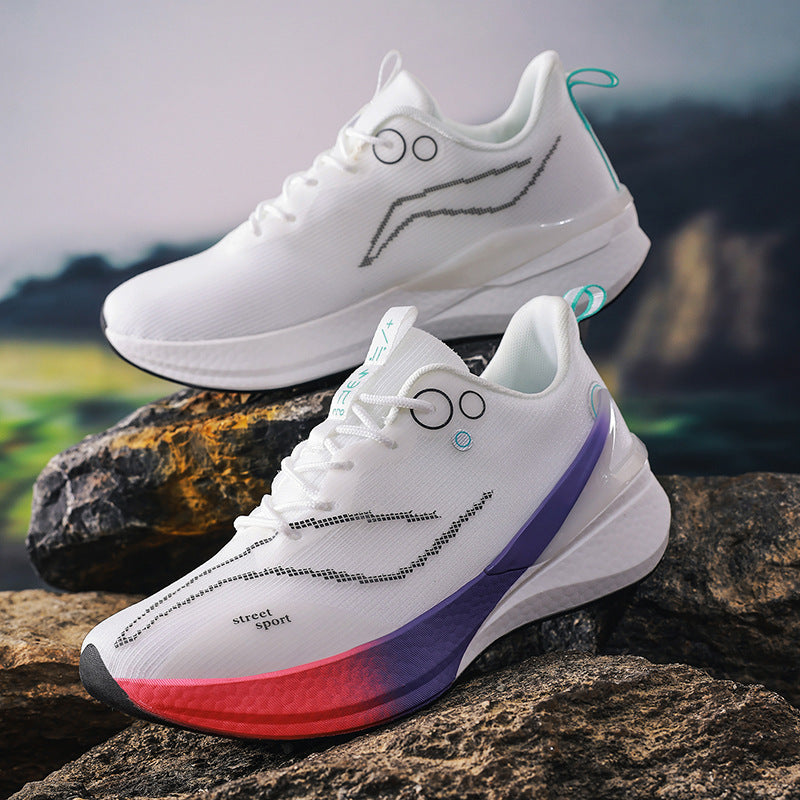 Damen Leistungsstarke Laufschuhe mit atmungsaktivem Mesh-Obermaterial und dämpfender Sohle R&B