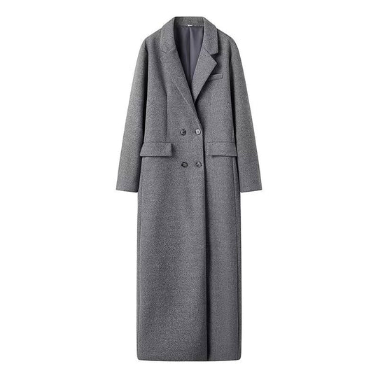 Damen oversized Wollmantel R&B