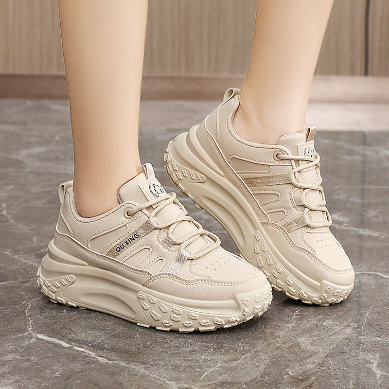 Damen Sportliche Sneaker mit dämpfender und atmungsaktiver Mesh-Oberfläche R&B